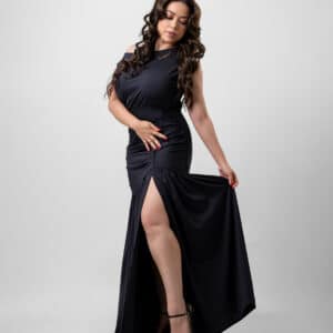 Zeela Luxe Black Dress