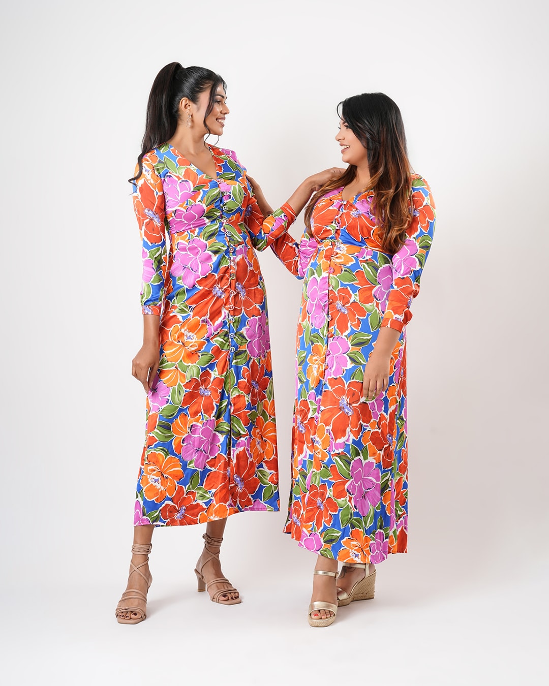 Kira Satin Floral Luxe