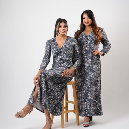 Kira Grey Floral Luxe