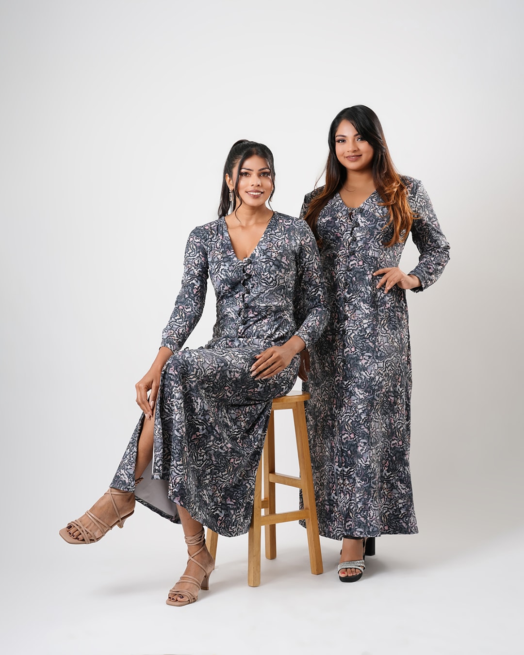 Kira Grey Floral Luxe