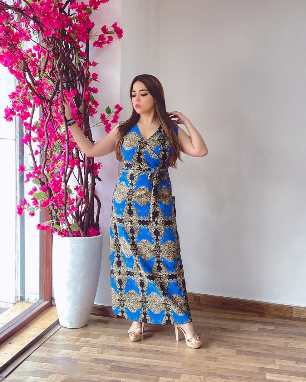Designer Print Sleeveless Luxe - Kathyusha Designer Print Sleeveless Luxe