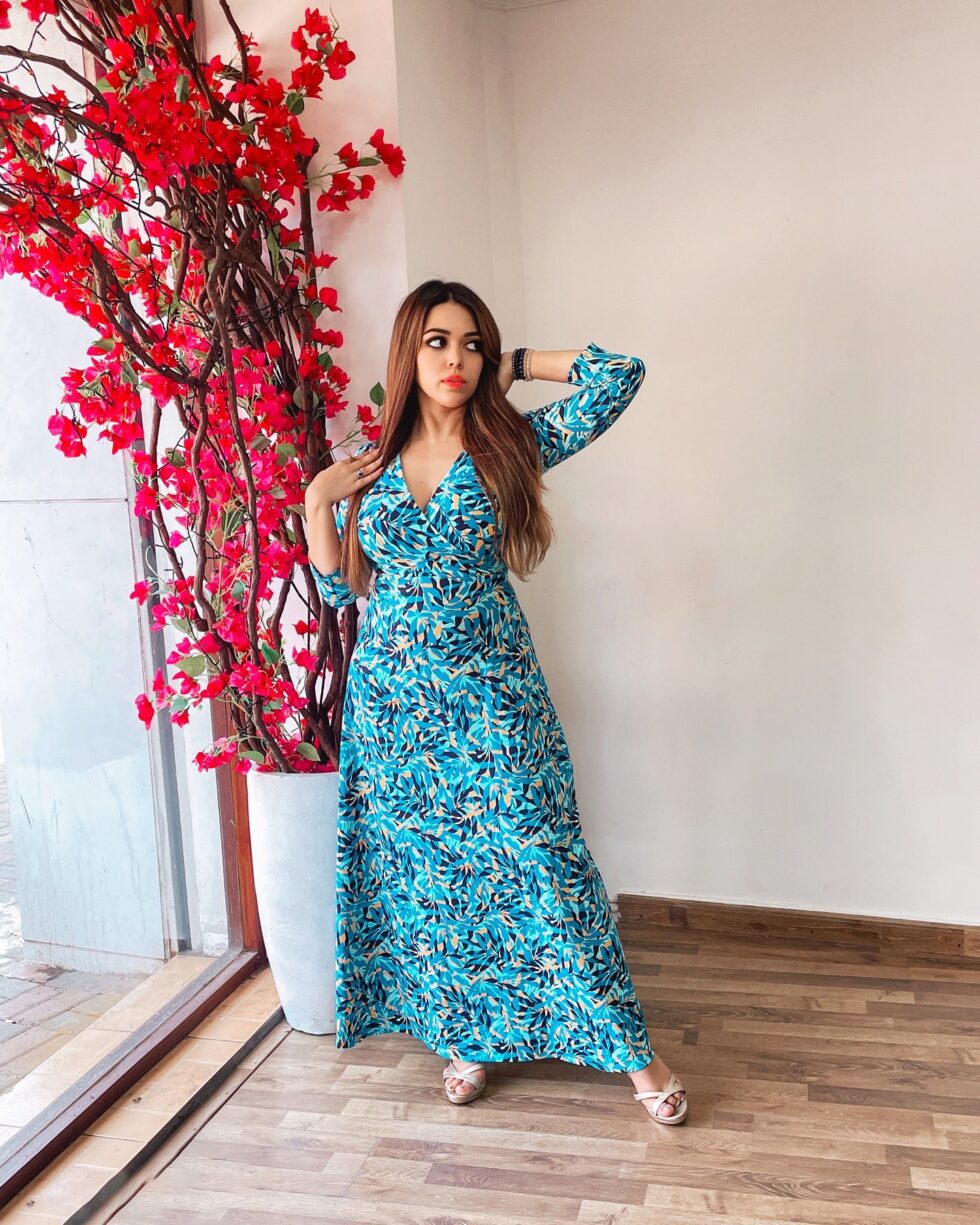Abstract Blue Luxe - Kathyusha Abstract Blue Luxe