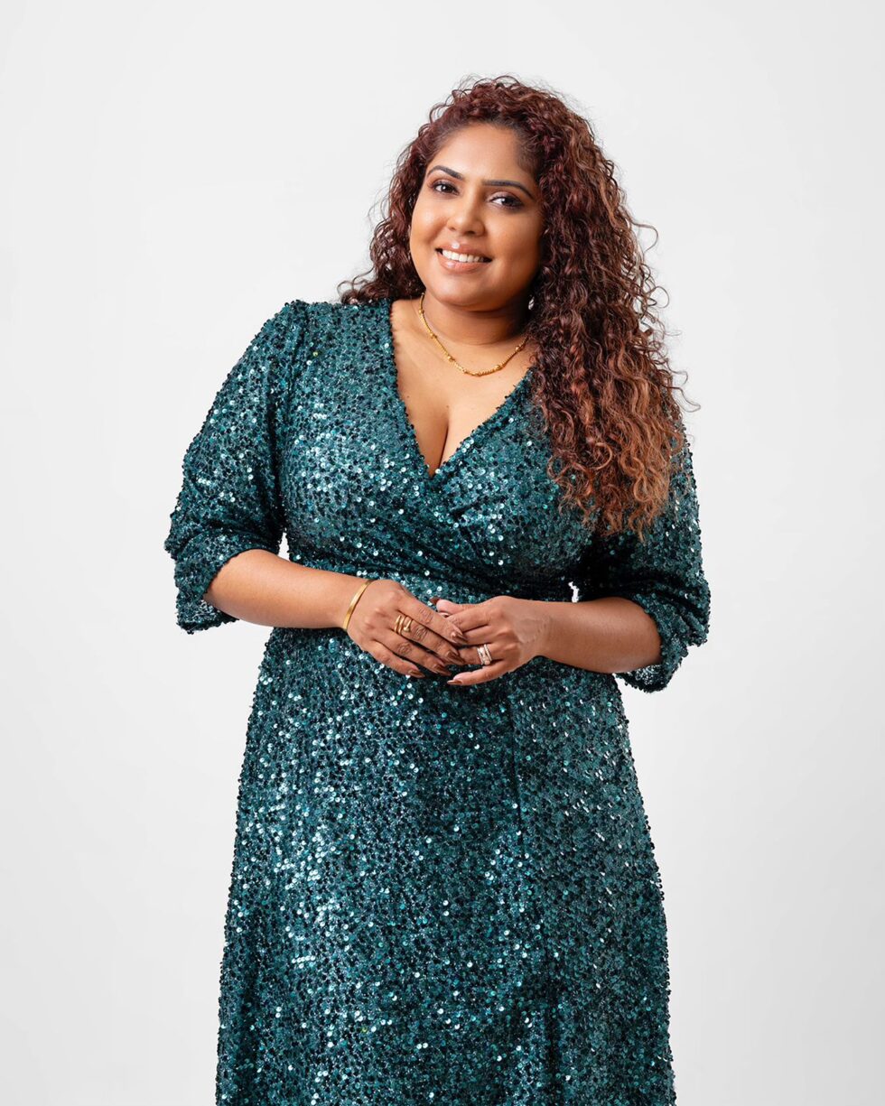 Emerald Green Sequin Luxe - Kathyusha Emerald Green Sequin Luxe