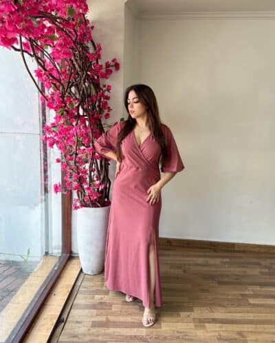 English Rose Luxe Dress