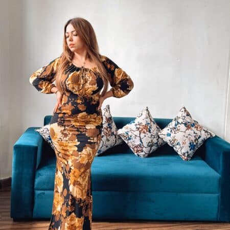 One Shoulder Twist Luxe - Kathyusha Exclusive Wear