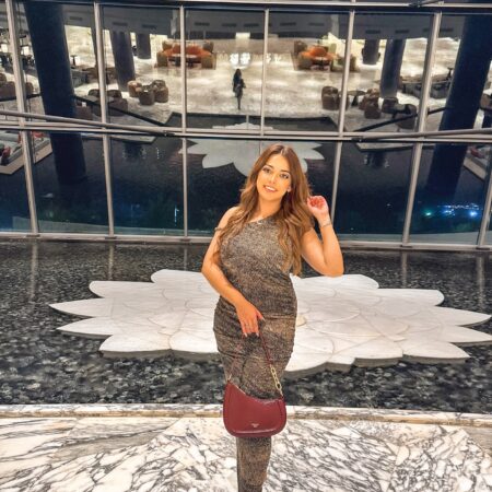 Leopard One Shoulder Twist