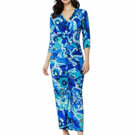 Kiera Limited Edition Designer Blue Luxe Dress