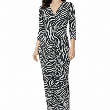 Kiera Limited Edition Designer Monochrome Luxe Dress