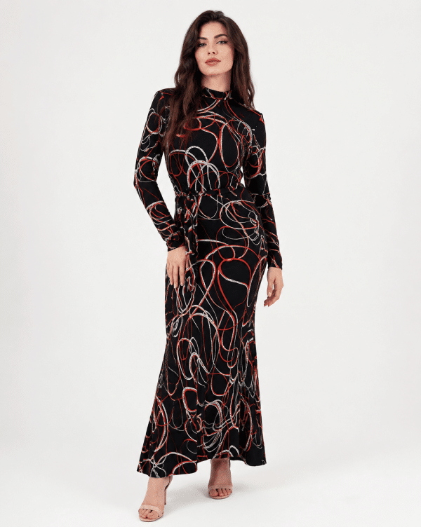 Highneck Designer Print Luxe