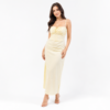 Odessa Yellow Crossback Dress