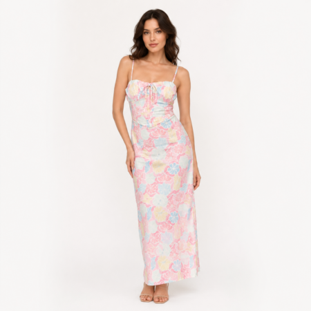Odessa Floral Crossback Dress
