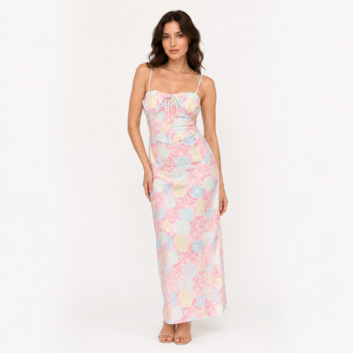 Odessa Floral Crossback Dress