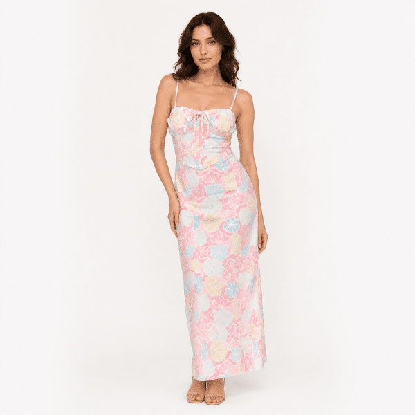 Odessa Floral Crossback Dress