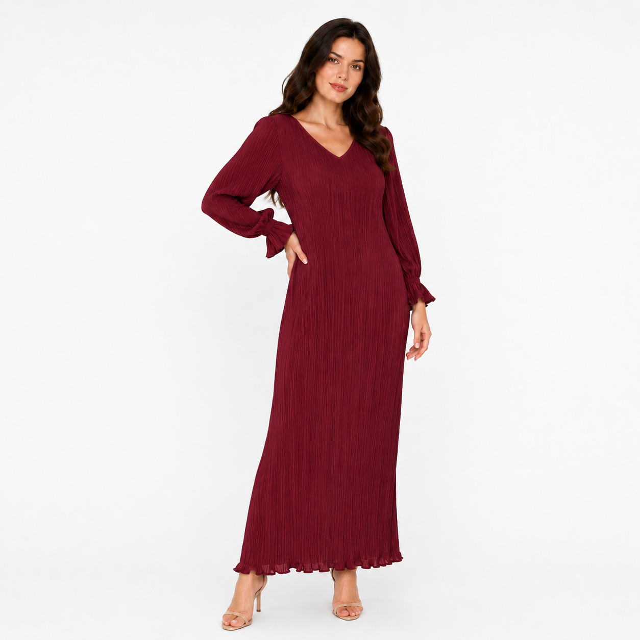 Firerie Pleated Red
