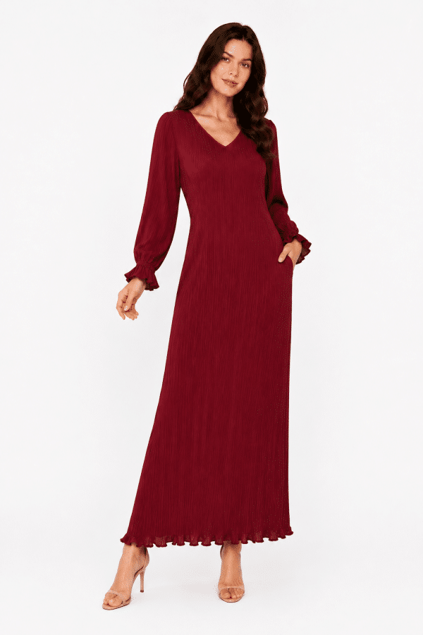 Firerie Pleated Red