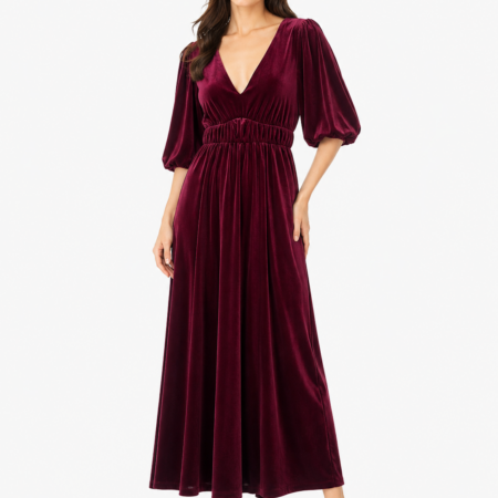 Wine Red Velvet Luxe
