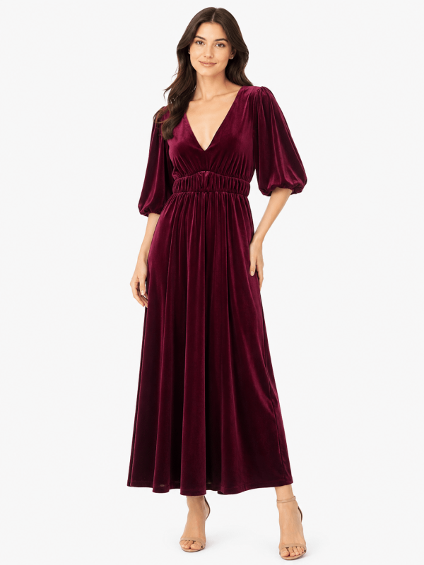 Wine Red Velvet Luxe