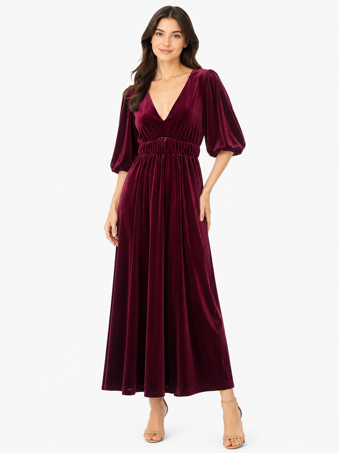 Wine Red Velvet Luxe