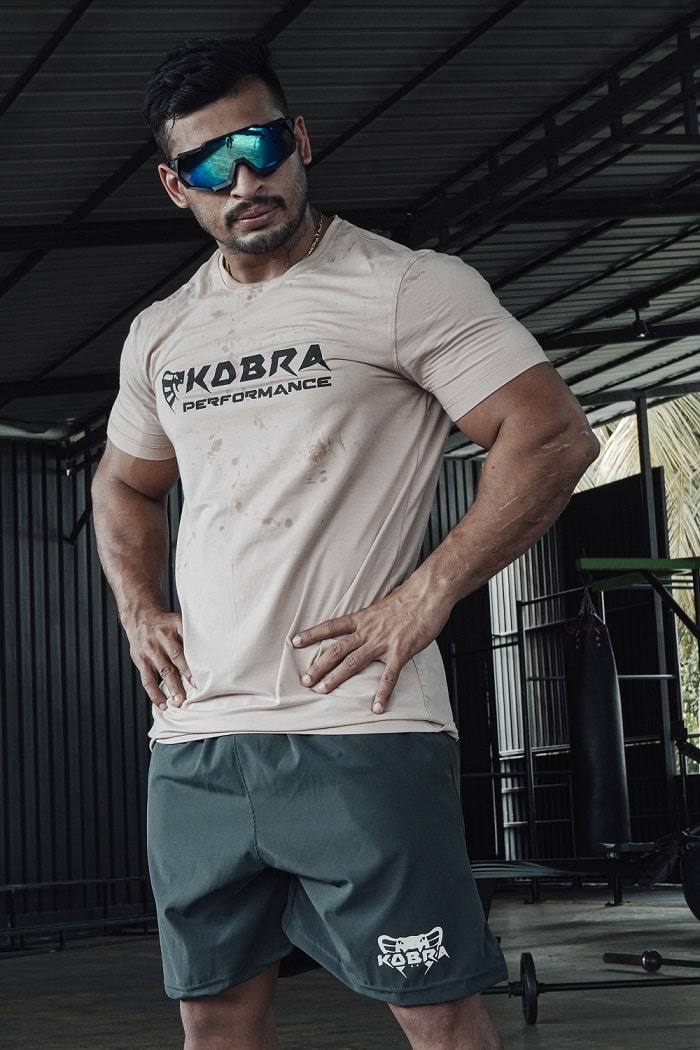 Kobra Grey CrossFit Shorts